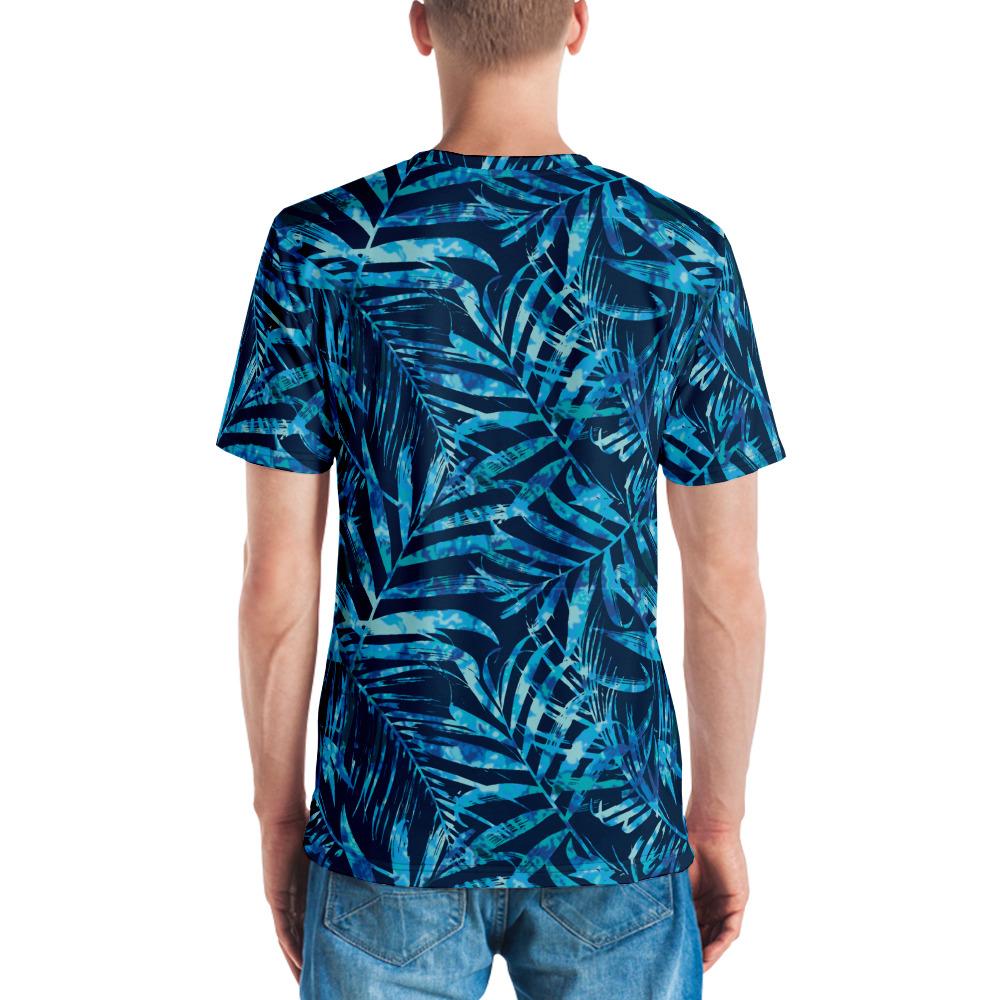 65 MCMLXV Men's Tropical Tie - Dye Leaves Print T-shirt - 65mcmlxv