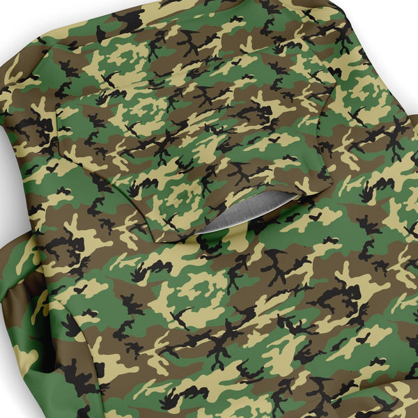65 MCMLXV Military Camouflage Dog Zip Hoodie - 65mcmlxv