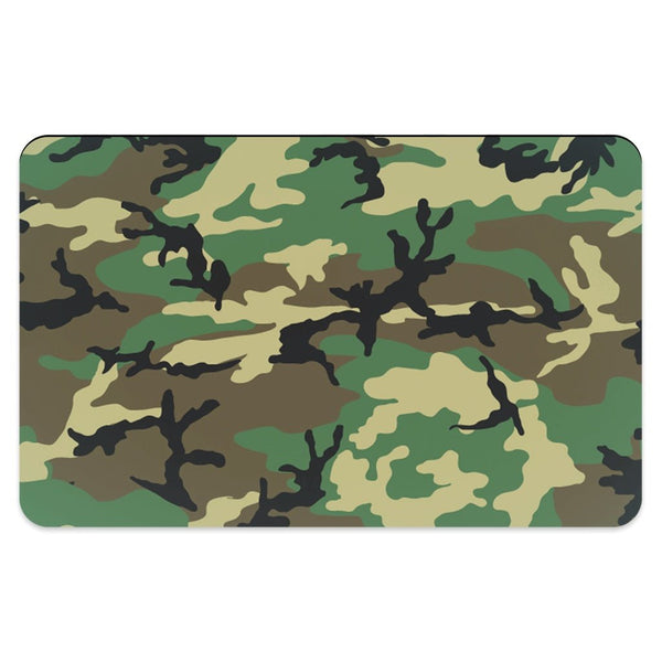65 MCMLXV Military Camouflage Print Pet Placemat - 65mcmlxv