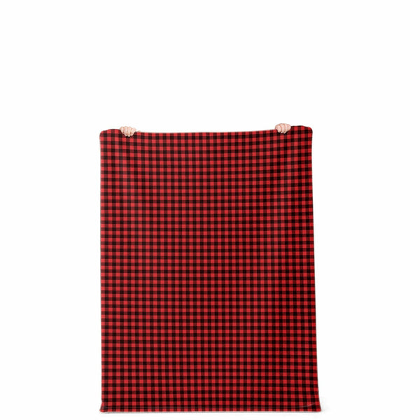 65 MCMLXV Red Buffalo Plaid Print Microfleece Blanket - 65mcmlxv