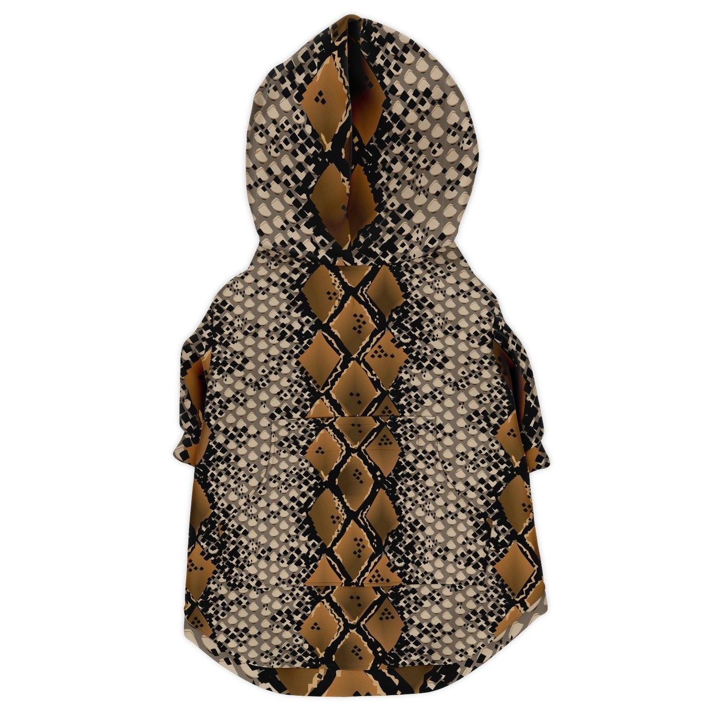 65 MCMLXV Snake Print Dog Zip Hoodie - 65mcmlxv
