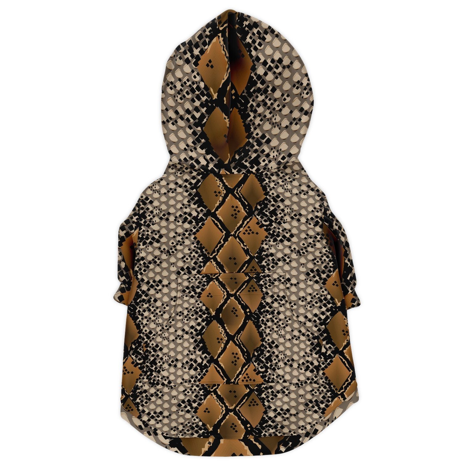 65 MCMLXV Snake Print Dog Zip Hoodie - 65mcmlxv