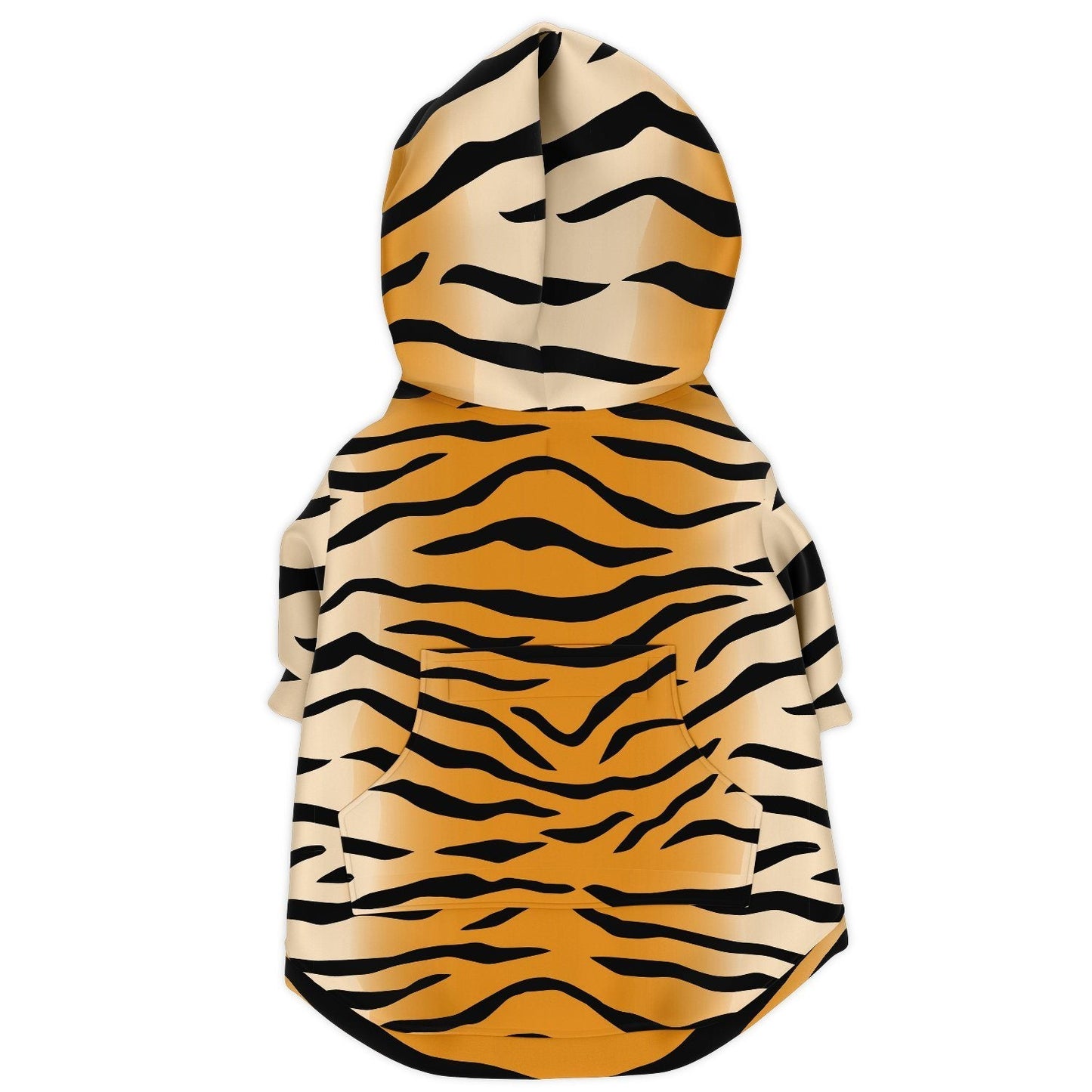 65 MCMLXV Tiger Print Dog Zip Hoodie - 65mcmlxv
