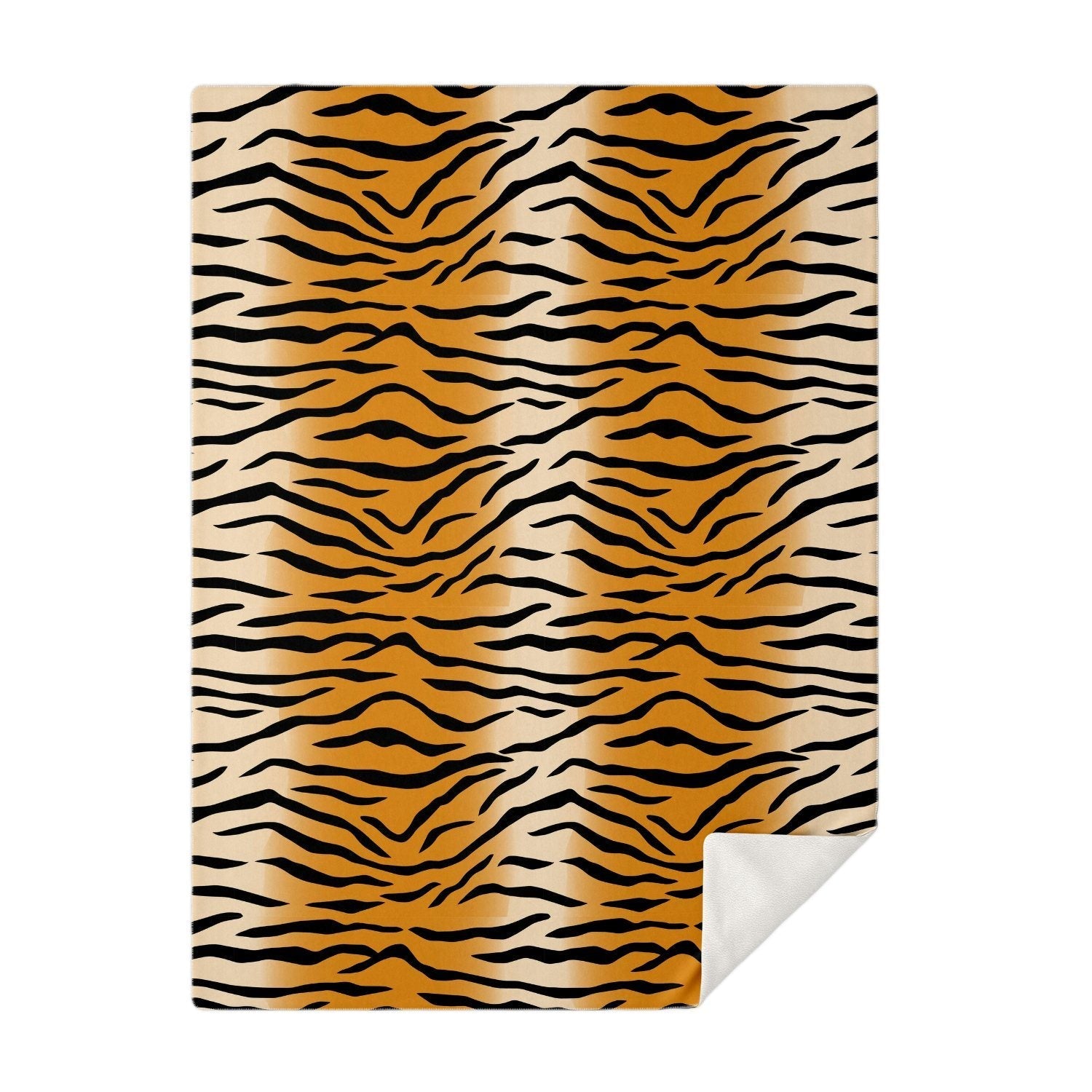 65 MCMLXV Tiger Print Microfleece Blanket - 65mcmlxv