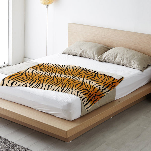 65 MCMLXV Tiger Print Microfleece Blanket - 65mcmlxv