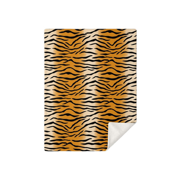 65 MCMLXV Tiger Print Microfleece Blanket - 65mcmlxv