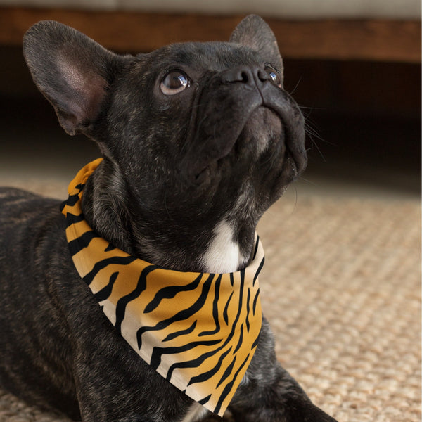 65 MCMLXV Tiger Print Pet Bandana - 65mcmlxv
