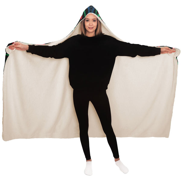 65 MCMLXV Unisex ABBA Inspired Scandinavian Christmas Hooded Blanket - 65mcmlxv