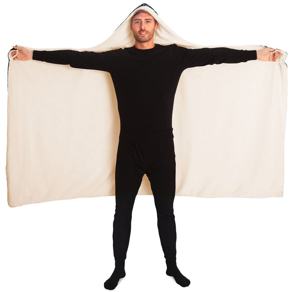 65 MCMLXV Unisex ABBA Inspired Scandinavian Christmas Hooded Blanket - 65mcmlxv