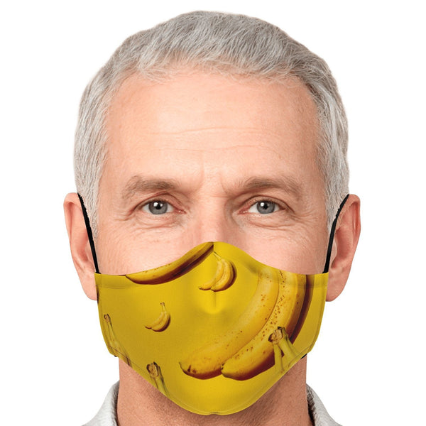 65 MCMLXV Unisex Banana Toss Print Face Mask - 65mcmlxv