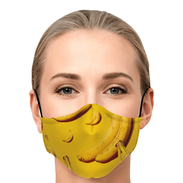 65 MCMLXV Unisex Banana Toss Print Face Mask - 65mcmlxv