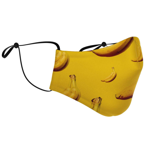 65 MCMLXV Unisex Banana Toss Print Face Mask - 65mcmlxv