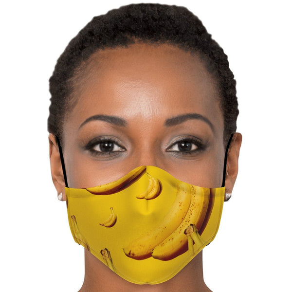 65 MCMLXV Unisex Banana Toss Print Face Mask - 65mcmlxv