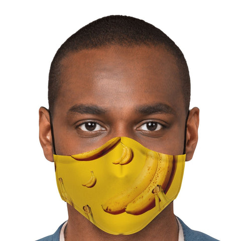 65 MCMLXV Unisex Banana Toss Print Face Mask - 65mcmlxv
