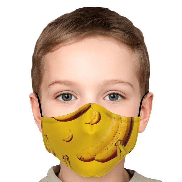 65 MCMLXV Unisex Banana Toss Print Face Mask - 65mcmlxv