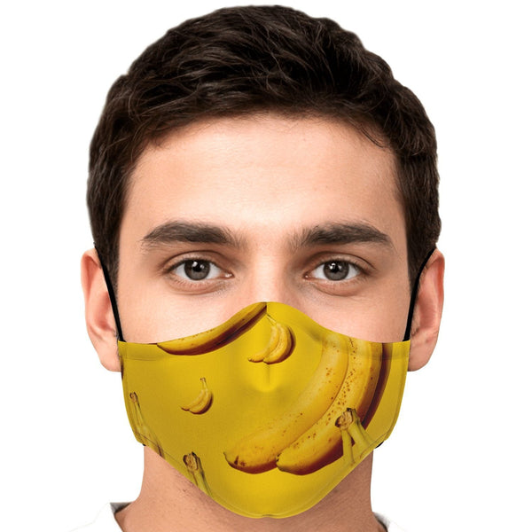 65 MCMLXV Unisex Banana Toss Print Face Mask - 65mcmlxv