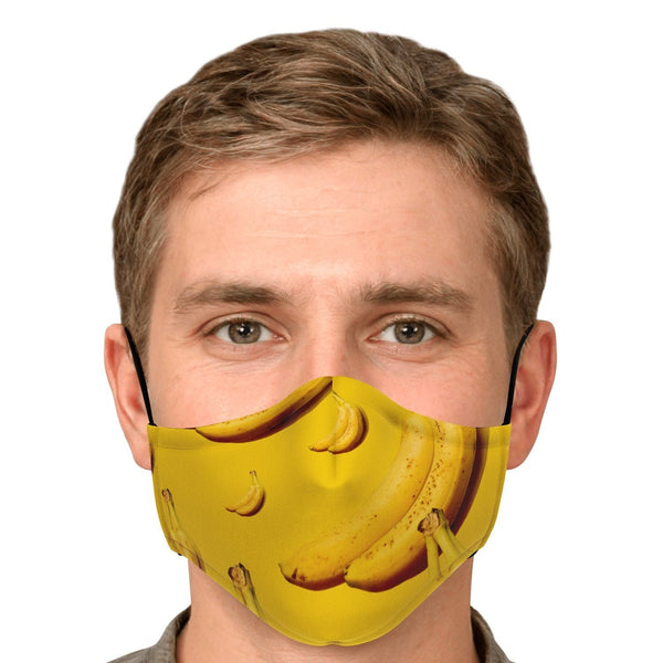 65 MCMLXV Unisex Banana Toss Print Face Mask - 65mcmlxv