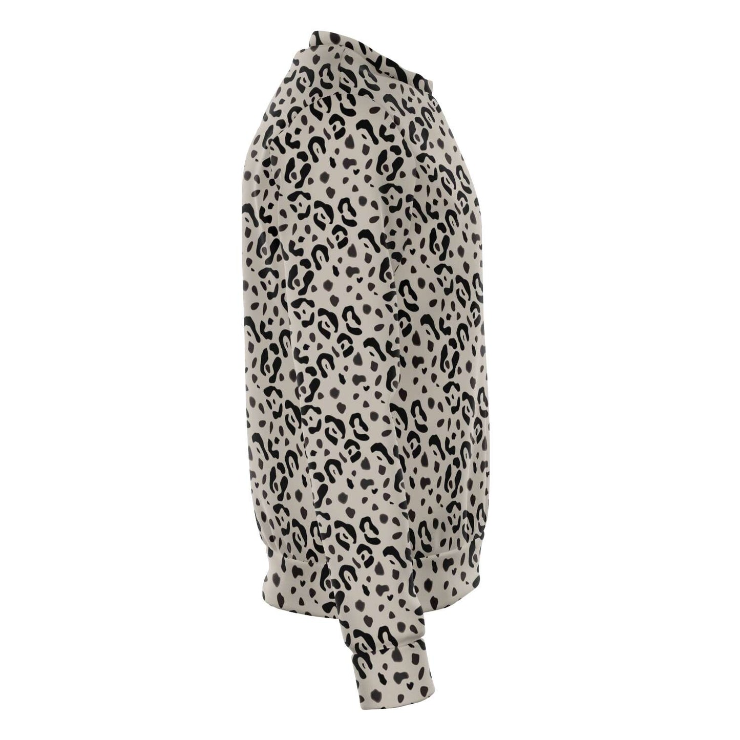 65 MCMLXV Unisex Beige Cheetah Animal Print Sweatshirt Jumper - 65mcmlxv