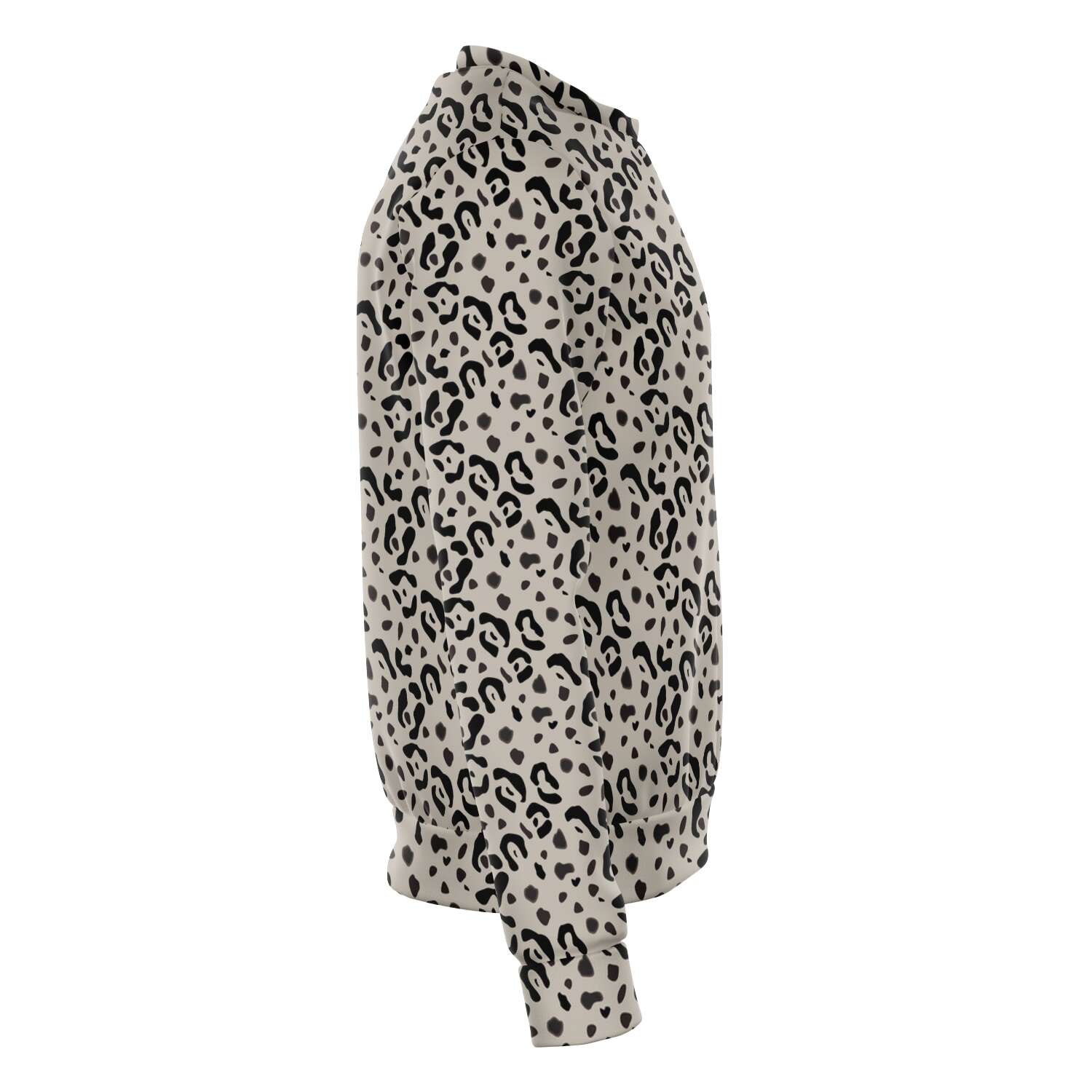 65 MCMLXV Unisex Beige Cheetah Animal Print Sweatshirt Jumper - 65mcmlxv