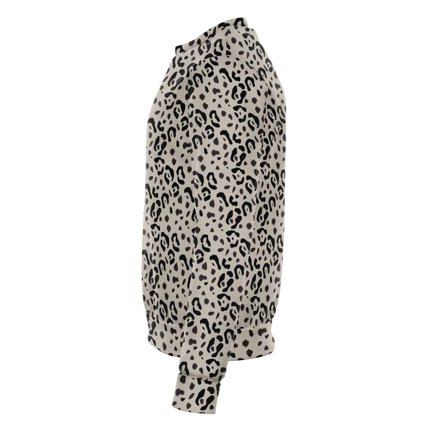 65 MCMLXV Unisex Beige Cheetah Animal Print Sweatshirt Jumper - 65mcmlxv
