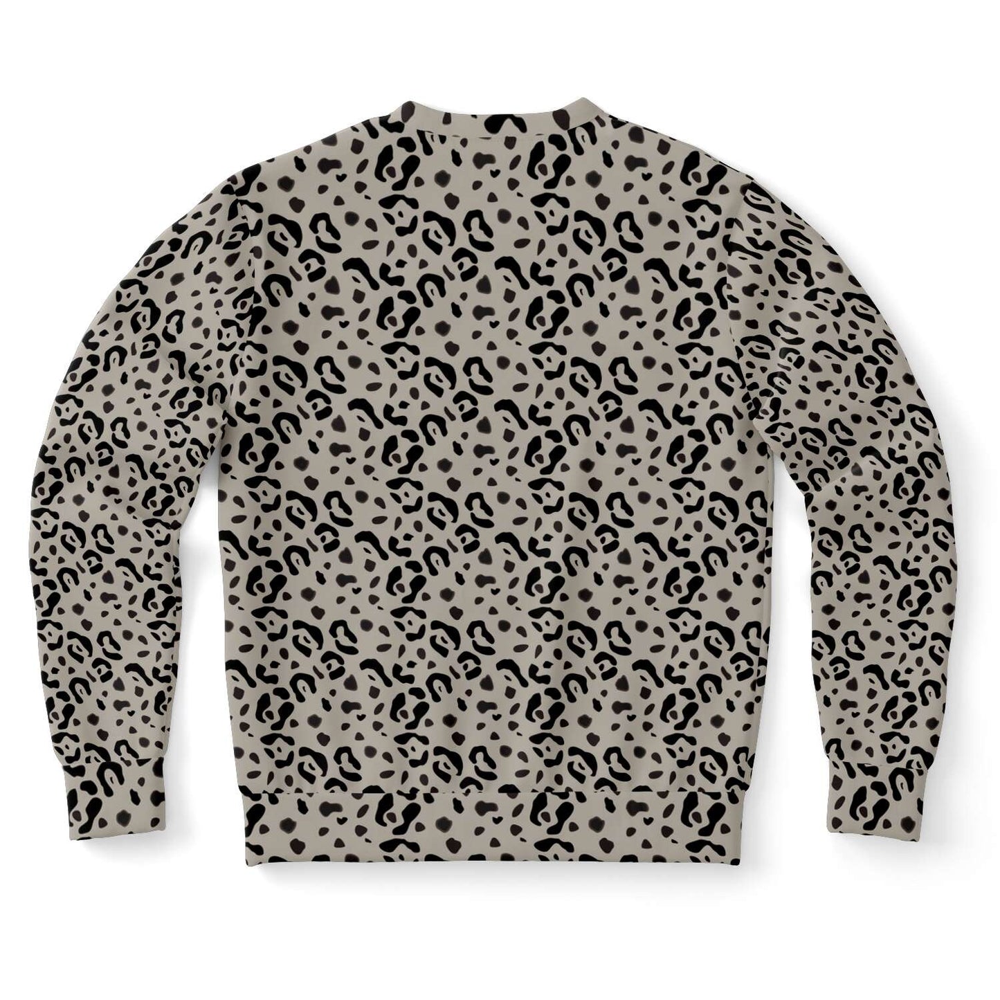 65 MCMLXV Unisex Beige Cheetah Animal Print Sweatshirt Jumper - 65mcmlxv