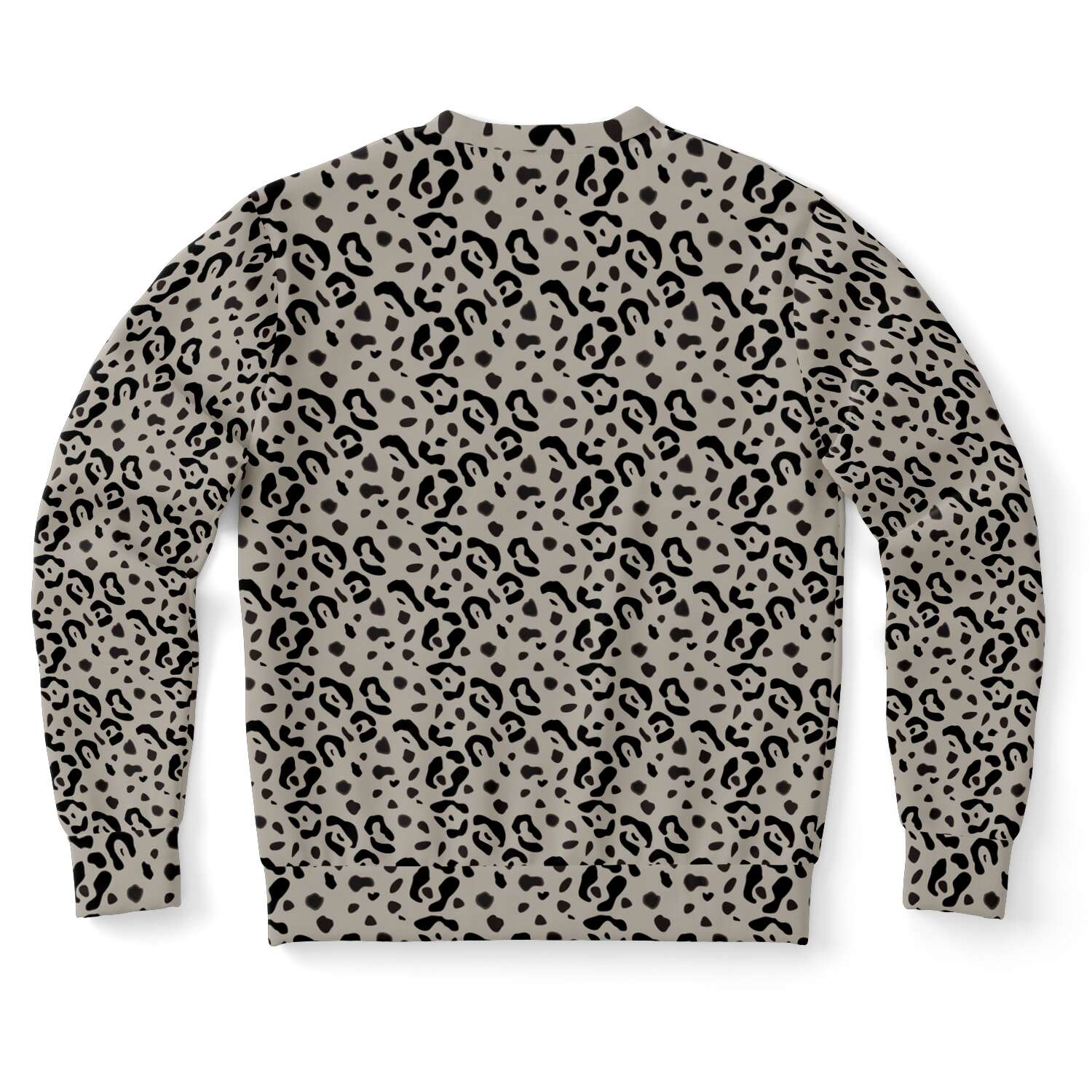 65 MCMLXV Unisex Beige Cheetah Animal Print Sweatshirt Jumper - 65mcmlxv