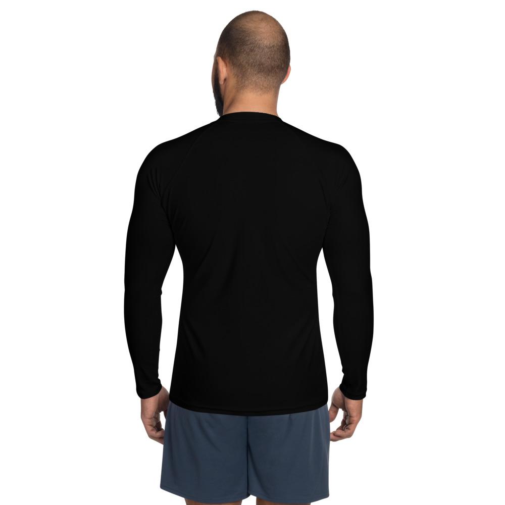 65 MCMLXV Unisex Black Solar Eclipse Polka Dot Pattern Baseball Long Sleeve T-Shirt - 65mcmlxv