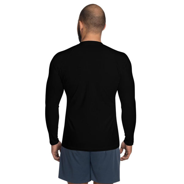 65 MCMLXV Unisex Black Solar Eclipse Polka Dot Pattern Baseball Long Sleeve T-Shirt - 65mcmlxv