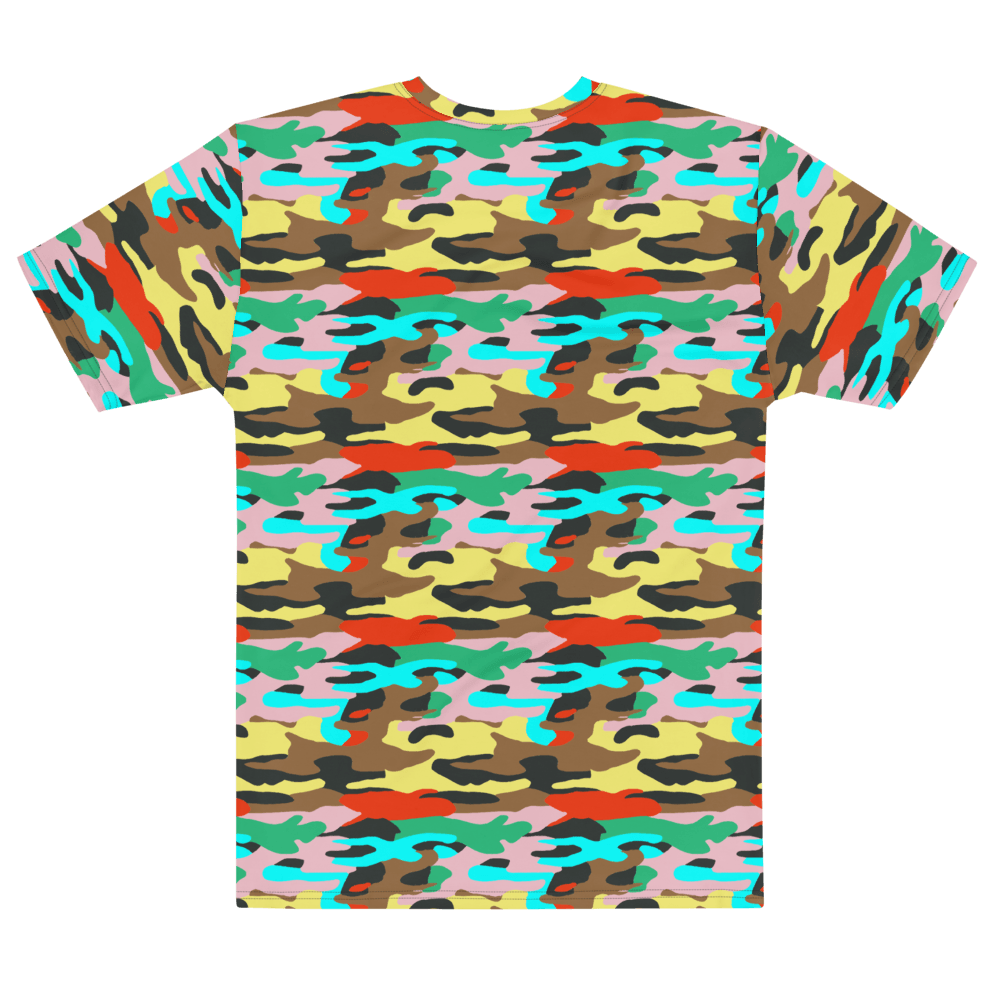 65 MCMLXV Unisex Bright Camouflage Print T-Shirt - 65mcmlxv
