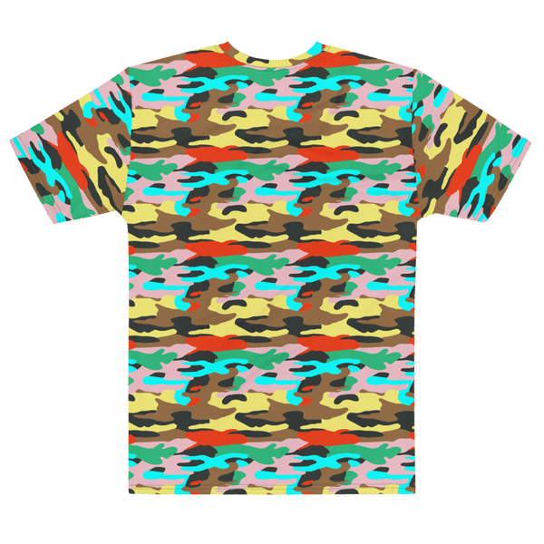 65 MCMLXV Unisex Bright Camouflage Print T-Shirt - 65mcmlxv