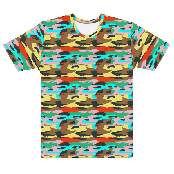 65 MCMLXV Unisex Bright Camouflage Print T-Shirt - 65mcmlxv