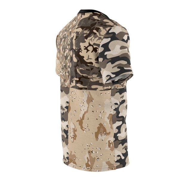 65 MCMLXV Unisex Camouflage Mix Print T-Shirt - 65mcmlxv