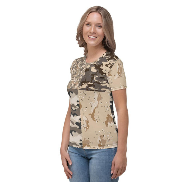 65 MCMLXV Unisex Camouflage Mix Print T-Shirt - 65mcmlxv
