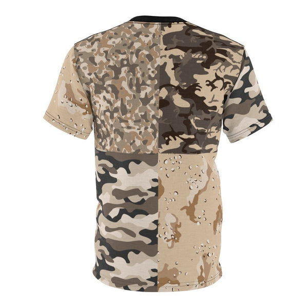 65 MCMLXV Unisex Camouflage Mix Print T-Shirt - 65mcmlxv