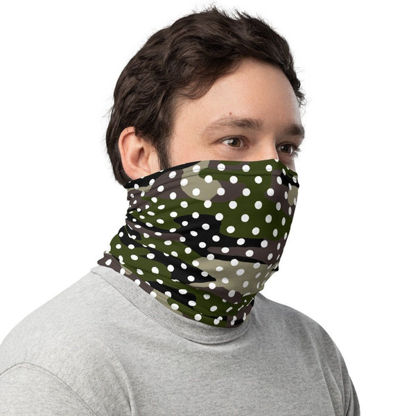 65 MCMLXV Unisex Camouflage Polka Dot Print Neck Gaiter - 65mcmlxv