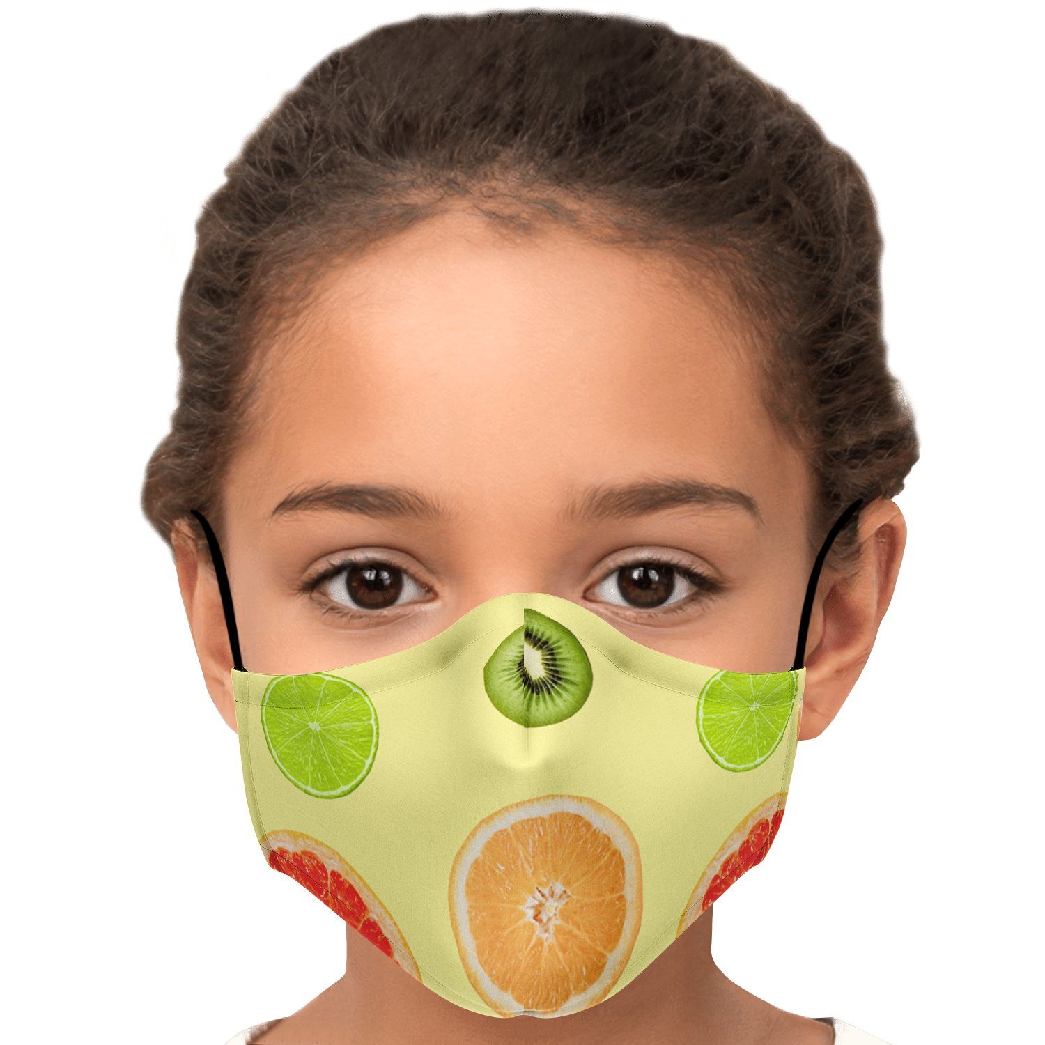 65 MCMLXV Unisex Citrus Fruit Toss Print Face Mask - 65mcmlxv