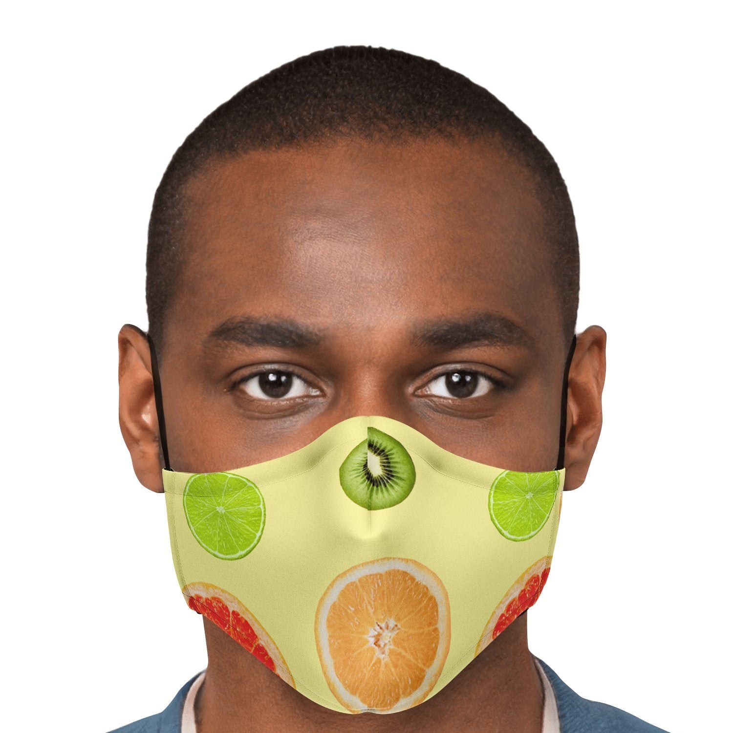 65 MCMLXV Unisex Citrus Fruit Toss Print Face Mask - 65mcmlxv