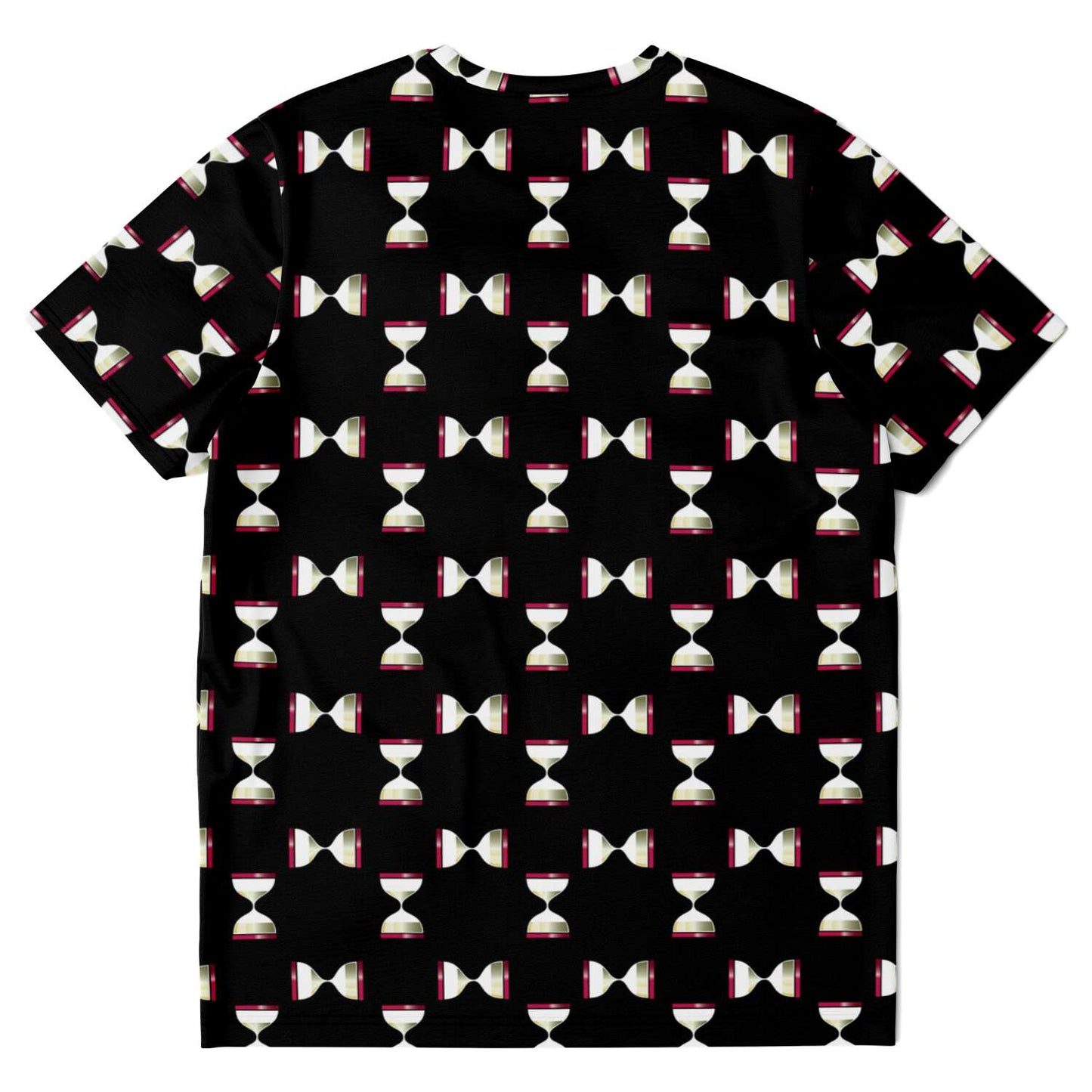 65 MCMLXV Unisex Cosplay Black Hourglass Print T-Shirt - 65mcmlxv