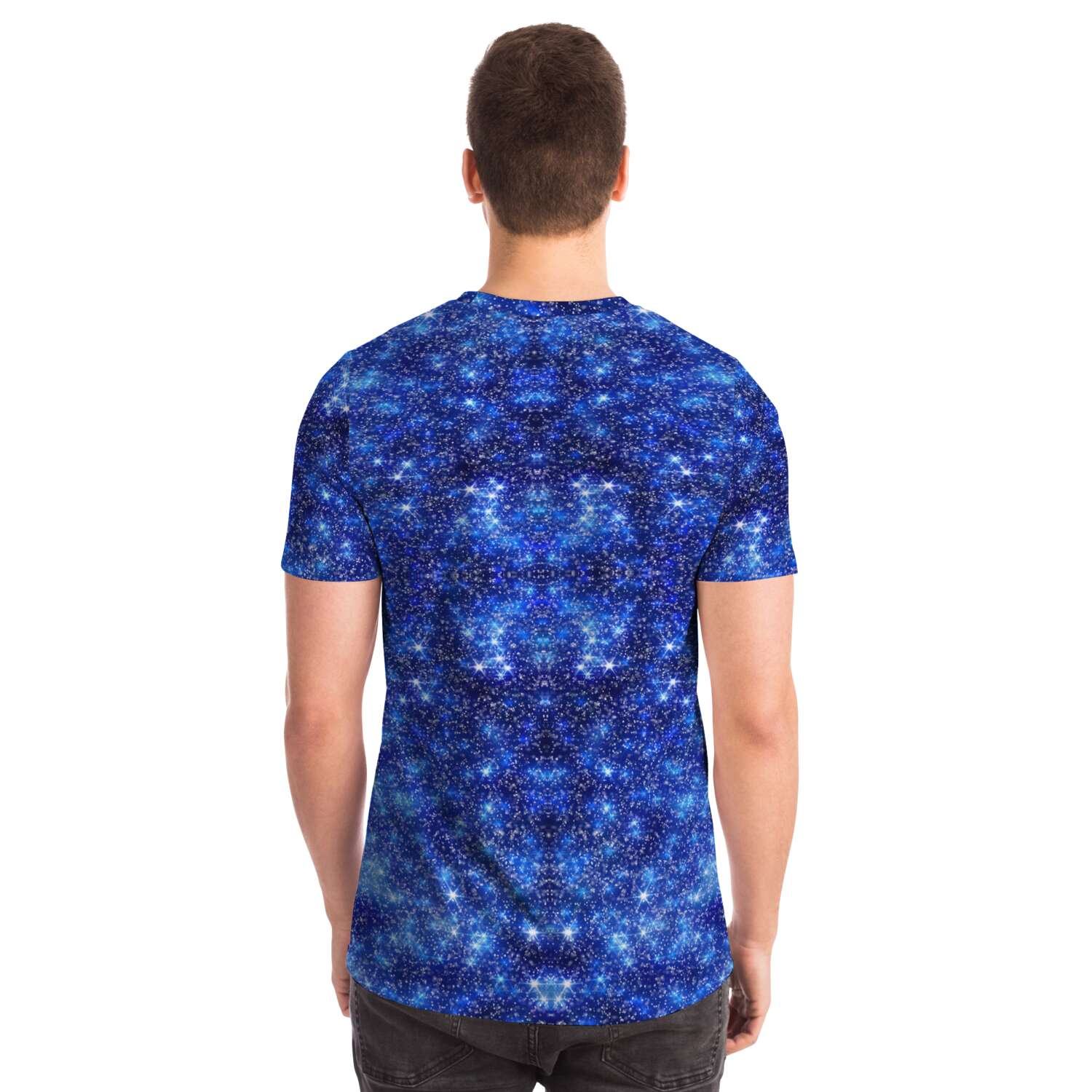 65 MCMLXV Unisex Cosplay Blue Sorcerer Magician Spell Caster Print T-Shirt - 65mcmlxv