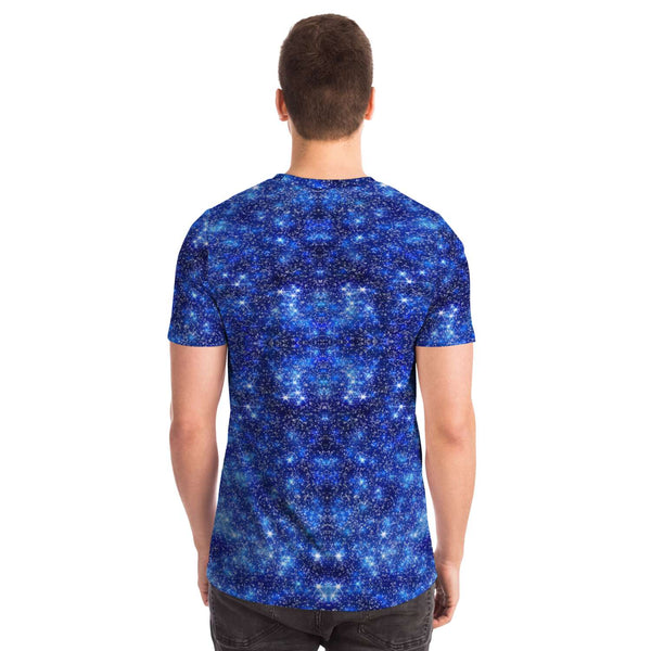 65 MCMLXV Unisex Cosplay Blue Sorcerer Magician Spell Caster Print T-Shirt - 65mcmlxv