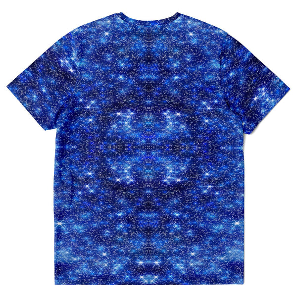 65 MCMLXV Unisex Cosplay Blue Sorcerer Magician Spell Caster Print T-Shirt - 65mcmlxv