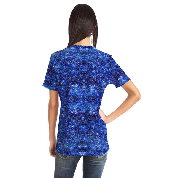 65 MCMLXV Unisex Cosplay Blue Sorcerer Magician Spell Caster Print T-Shirt - 65mcmlxv