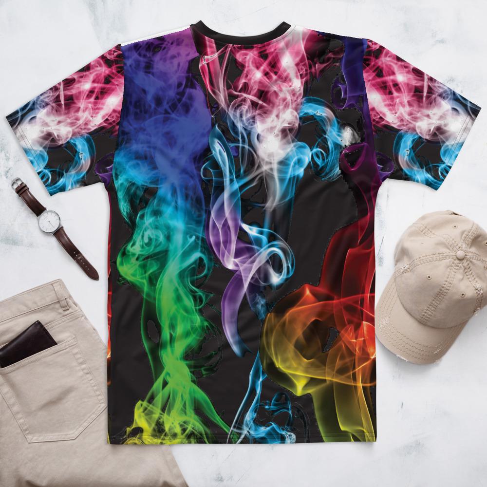 65 MCMLXV Unisex Cosplay Colored Smoke Print T-Shirt - 65mcmlxv