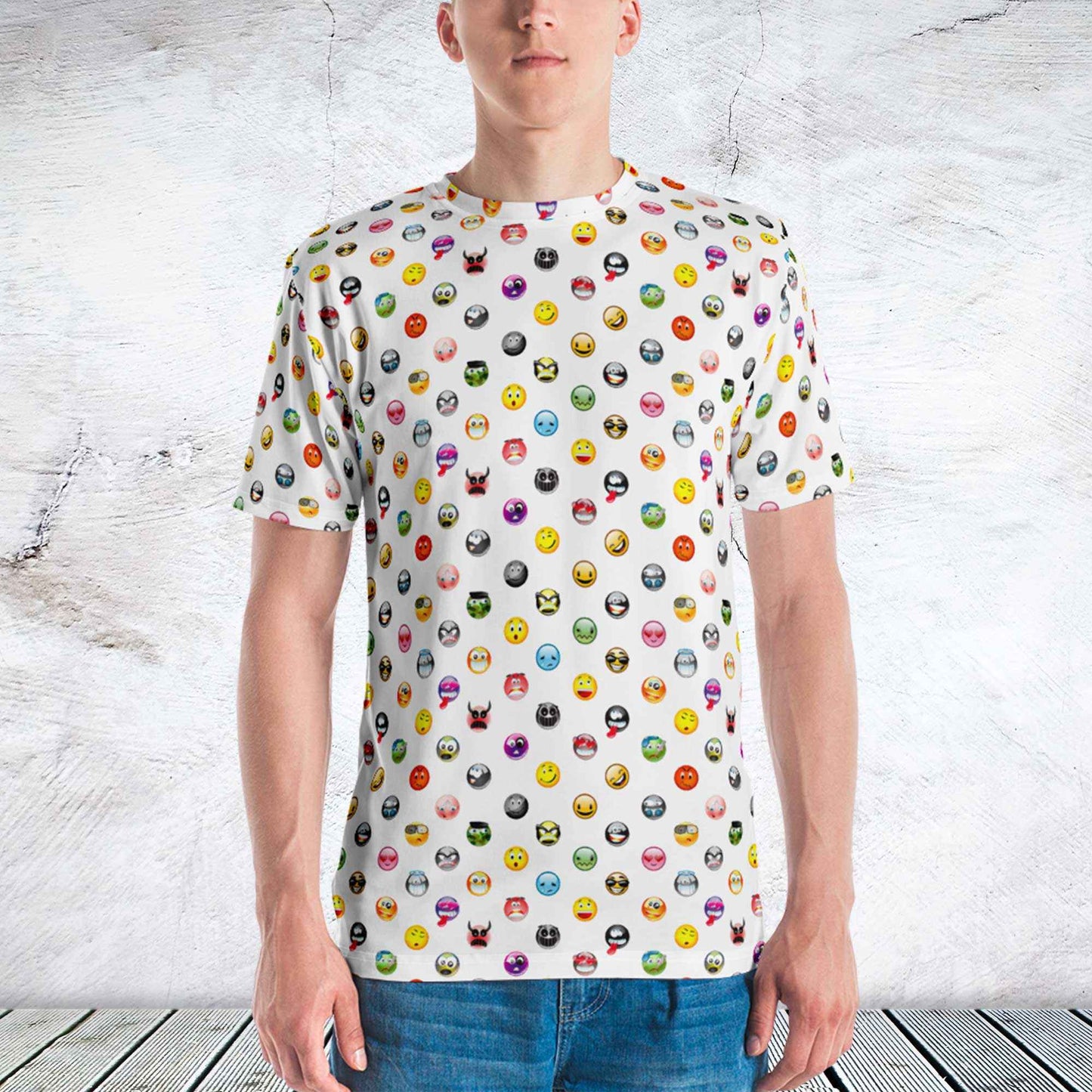 65 MCMLXV Unisex Cosplay Emoji All-Over Print T-Shirt