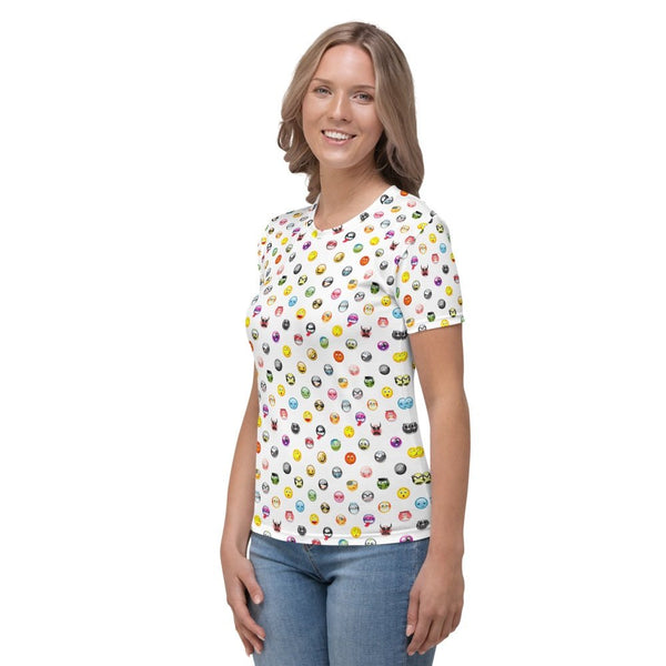 65 MCMLXV Unisex Cosplay Emoji All - Over Print T-Shirt - 65mcmlxv