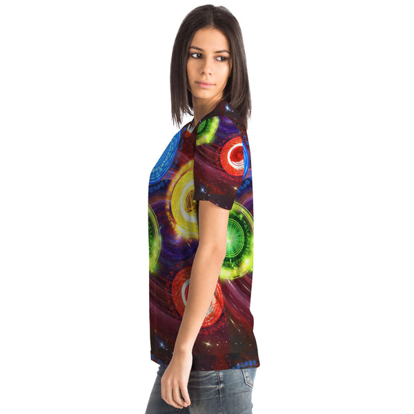 65 MCMLXV Unisex Cosplay Mystic Magic Mandalas Print T-Shirt - 65mcmlxv