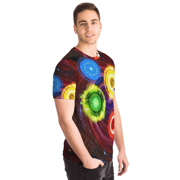 65 MCMLXV Unisex Cosplay Mystic Magic Mandalas Print T-Shirt - 65mcmlxv