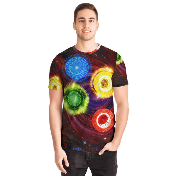 65 MCMLXV Unisex Cosplay Mystic Magic Mandalas Print T-Shirt - 65mcmlxv