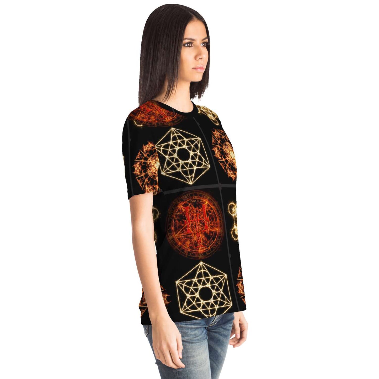 65 MCMLXV Unisex Cosplay Mystic Pentagrams T-Shirt - 65mcmlxv