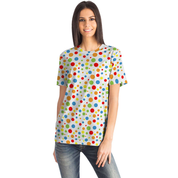 65 MCMLXV Unisex Cosplay Polka Dot Squad Print T-Shirt - 65mcmlxv